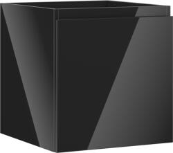 Mexen Orio dulap lavoar baie 45 cm, 1 sertar, negru lucios - 91A10-04547-1-BF70 (91A10-04547-1-BF70)