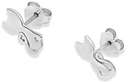 ÉkszerM Fehérarany Cica Stekkeres Fülbevaló AU 93710