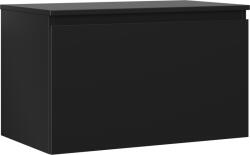 Mexen Orio dulap de baie sub chiuvetă 80 cm cu blat, 1 sertar, negru mat - 91A10-08047-1-BFC71 (91A10-08047-1-BFC71)