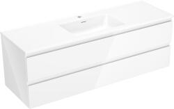 Mexen Orio dulap baie 140 cm cu chiuvetă Otis, 2 sertare, alb lucios - 91A10-14047-2-BFF00-W18M00 (91A10-14047-2-BFF00-W18M00)
