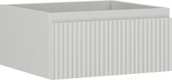 Mexen Rivel dulap baie sub chiuvetă 50 cm, 1 sertar, canelat, gri mat - 91A20-05023-1-BF62 (91A20-05023-1-BF62)