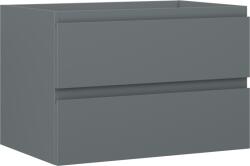 Mexen Orio dulap baie sub lavoar 70 cm, 2 sertare, grafit mat - 91A10-07047-2-BFF66 (91A10-07047-2-BFF66)