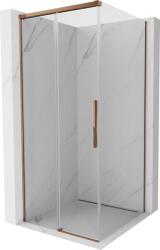 Mexen Rox cabină de duș glisantă 95 x 95 cm, transparent, aur roz - 8C2-095-095-60-00 (8C2-095-095-60-00)