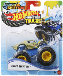 Mattel Hot Wheels Monster Trucks: Night Shifter színváltós autó 1/64 - Mattel (HGX06/JDV87)