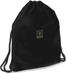Ars Una Ars Una: Jet fekete színű tinédzser tornazsák, sportzsák 37, 5x46cm (54594708)