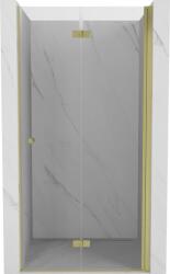 Mexen Mist-F uși de duș pliante dreapta 80 cm, transparent, auriu periat - 8A6-080-000-55-00-P (8A6-080-000-55-00-P)