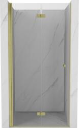 Mexen Mist-F uși de duș pliabile stânga 110 cm, transparent, auriu periat - 8A6-110-000-55-00-L (8A6-110-000-55-00-L)