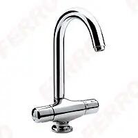 FERRO Termosztátos mosogatócsaptelep, króm (TA4)