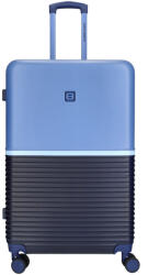 Enrico Benetti Princetown kék 4 kerekű nagy bőrönd (Princetown-L-kek-21000257-70)