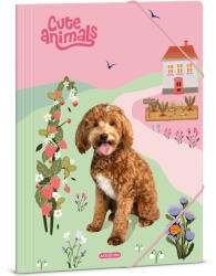 Ars Una Ars Una: Cute animals Doggie kutyás gumis mappa A/4 (50214587)