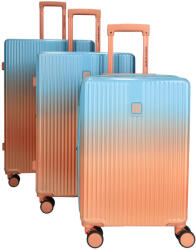 Enrico Benetti Havana púder 4 kerekű 3 részes bőrönd szett (Havana-szett-puder-21001120-03)