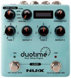 NUX - NDD-6 Duotime dual delay pedál - dj-sound-light