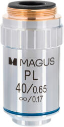 MAGUS MP40 40x/0, 65 ∞/0, 17 végtelen sík objektív (L-85239)