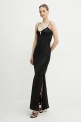 TWINSET ruha fekete, maxi, egyenes, 251TP2653 - fekete 36
