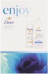 Dove ajándékszett nőknek HYDRATE ENJOY (izzadásgátló 150ml + tusfürdő 250ml)