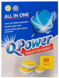 Q Power tabletta mosogatógép AiO (60 db/doboz)