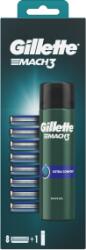 Gillette Mach3 8NH+Gel 200ml Comfort