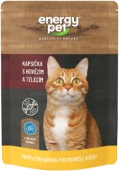  Energy Pet zsebmacskának 100g marhahúsból készült borjútáp