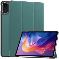 LEATHER Husă tip carte pentru Xiaomi Redmi Pad 2, verde