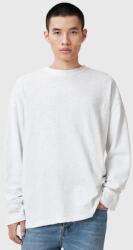 AllSaints pamut hosszúujjú FOSTER fehér, férfi, sima, M026JC - fehér XL