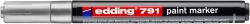 edding Lakkmarker, 1-2 mm, PCR, EDDING 791 PCR , ezüst (TED791EPCR)