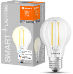 OSRAM LED izzó E27 6W = 60W Szabályozható fényerejű 806lm SMART+ WiFi Filament Klasszikus Ledvance (4058075665644)