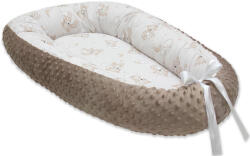 Scamp minky-vászon babafészek /Bears (MBF006)