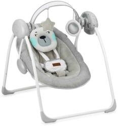 MoMi Liss Baby Swing Bearringató-zenélő babahinta, türkiz