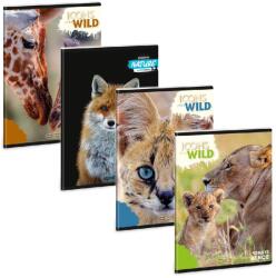 Ars Una A5 extra kapcsos füzet, vonalas Icons of the Wild (5492) 25 (53134929)