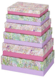  BSB Glick ajándékdoboz (34x26x7 cm cm) mezei virágok (5) (NSZ02/2)