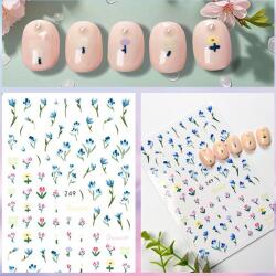  Körömmatrica 249 - virág