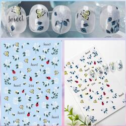  Körömmatrica 256 - virág