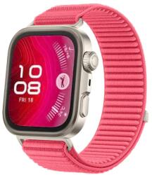 NYLON Cserélhető szíj Huawei Watch Fit 4 / Fit 4 Pro sötétrózsaszínhez
