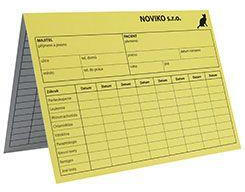  Macskakártya - sárga A4