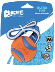 Chuckit! ! Ultra Tug Szalagos Labda M 6cm