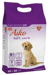 Abszorbens betét kutyáknak Aiko Soft Care 60x58cm 14db