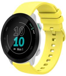 SILICONE Cserélhető szíj Garmin Forerunner 55mm-hez, sárga