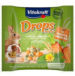 Vitakraft minden rágcsáló poch. Carotties mini cseppek 40g