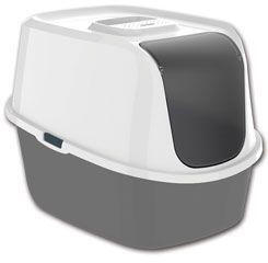  WC macska Just Eazy fedett 51x38, 9x38, 7cm, szürke