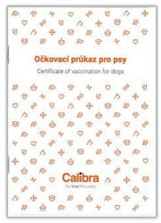 Oltási kártya kutya Calibra 1db
