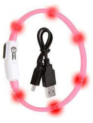  USB Visio Light nyakörv 35cm rózsaszín KAR