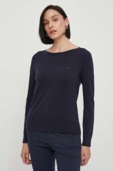 Tommy Hilfiger pulóver könnyű, női, sötétkék - sötétkék XXS - answear - 31 990 Ft