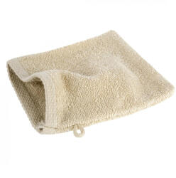  Frottír mosdókesztyű 400 g/m2 Bézs 16x21 cm