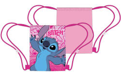 Mister Licence Disney Lilo és Stitch, A csillagkutya Pink Planet sporttáska, tornazsák 40 cm (FML360605)