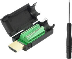  D018 HDMI szerelhető dugó
