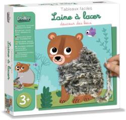 Crea Lign' Átfűzős képek Erdei állatok 3+