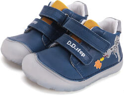 D.D.Step - Fiú átmeneti barefoot cipő S073-51696AM Bermuda Blue Cipőméret: 22, Cipőméret cm-ben: 13, 9