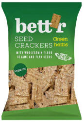 bett'r Bio Kréker Magvas-Zöldfűszeres 150 g