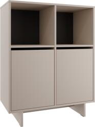 Mobikon Comoda DTD culoare casmir Stando 80x40x101, 5 cm (0000402508) Comoda