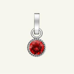 Rosefield висулка сребрист цвят Birthstone юли цвят Rosefield | Lilav | ЖЕНИ | ЕДИН РАЗМЕР